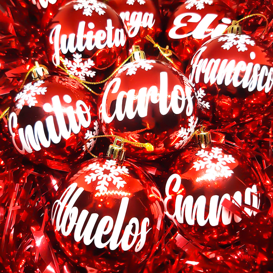 Bolas de Navidad Personalizadas