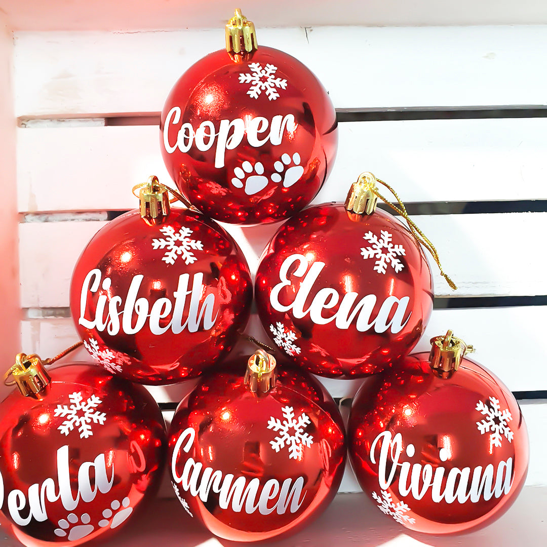 Bolas de Navidad Personalizadas