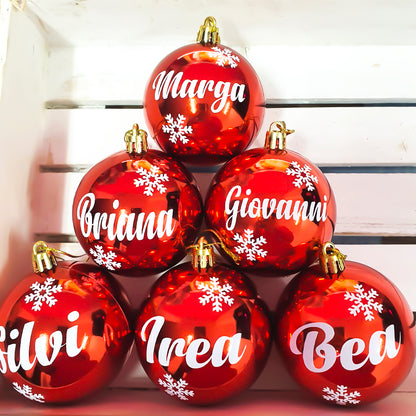 Bolas de Navidad Personalizadas