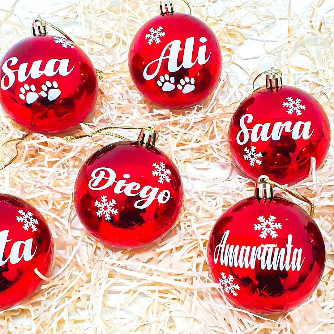 Bolas de Navidad Personalizadas