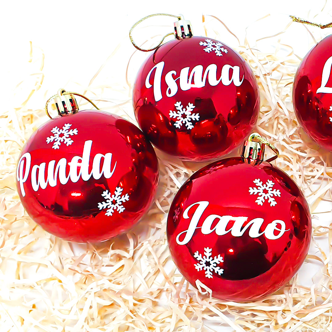 Bolas de Navidad Personalizadas