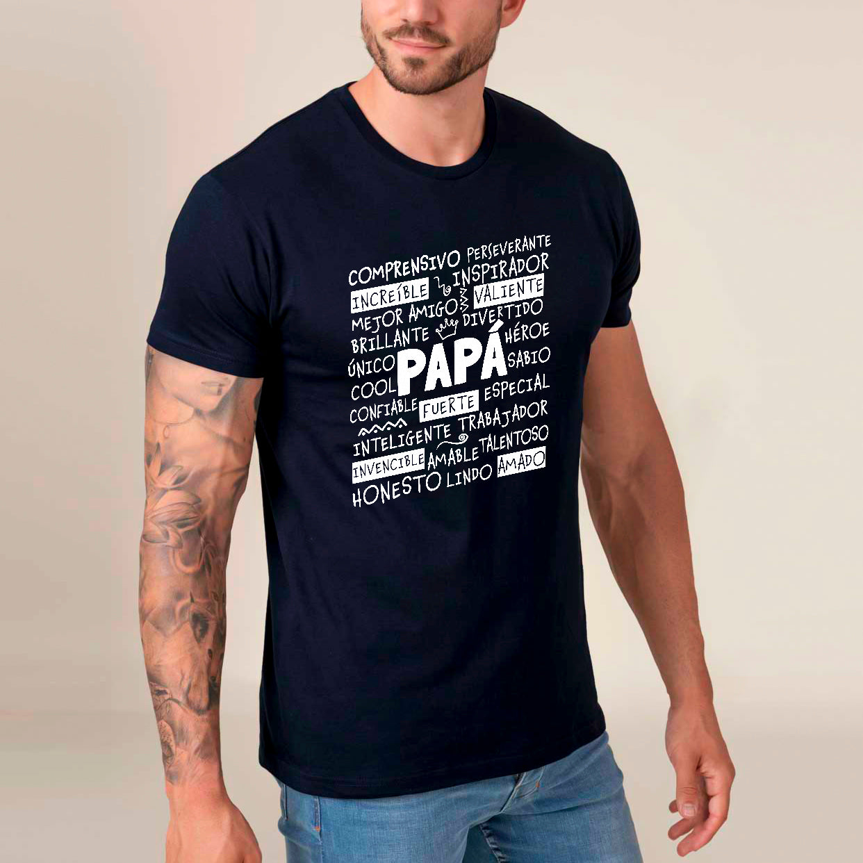 Camiseta día del Padre más Taza