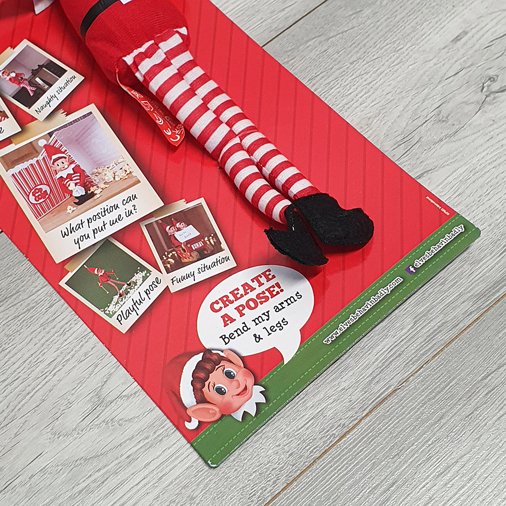 Elfo Travieso Personalizado Flexible con Nombre