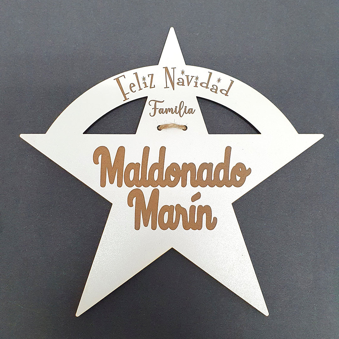 Estrella Árbol de Navidad