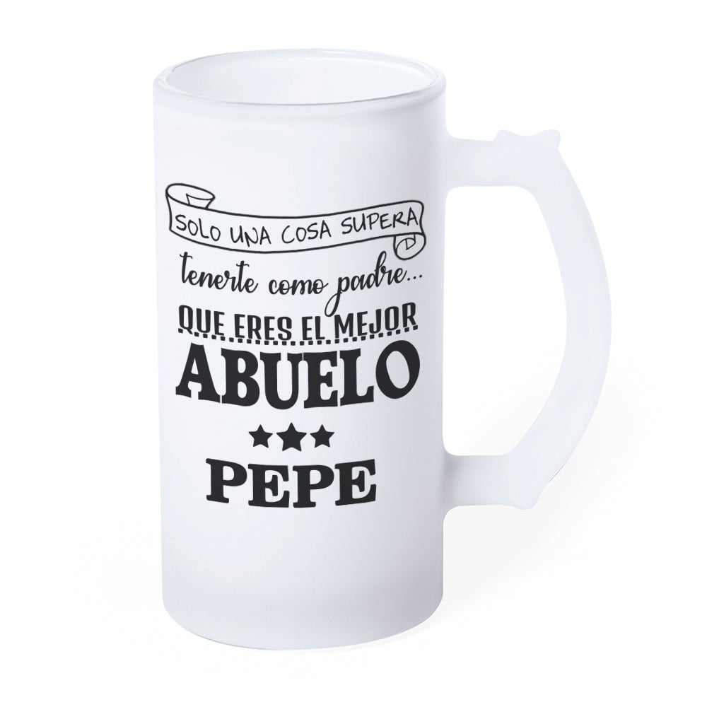 Jarra de Cerveza Personalizada para el Día del Padre