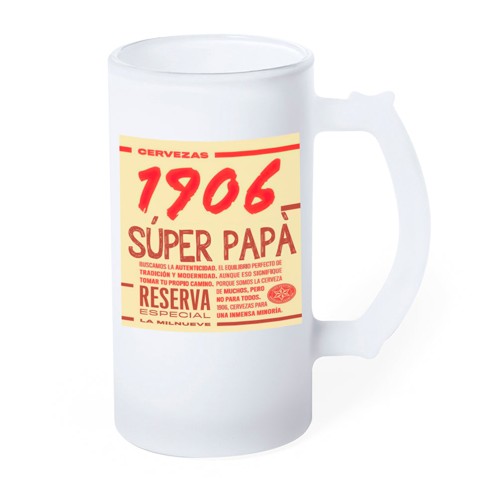 Jarra de Cerveza Personalizada para el Día del Padre