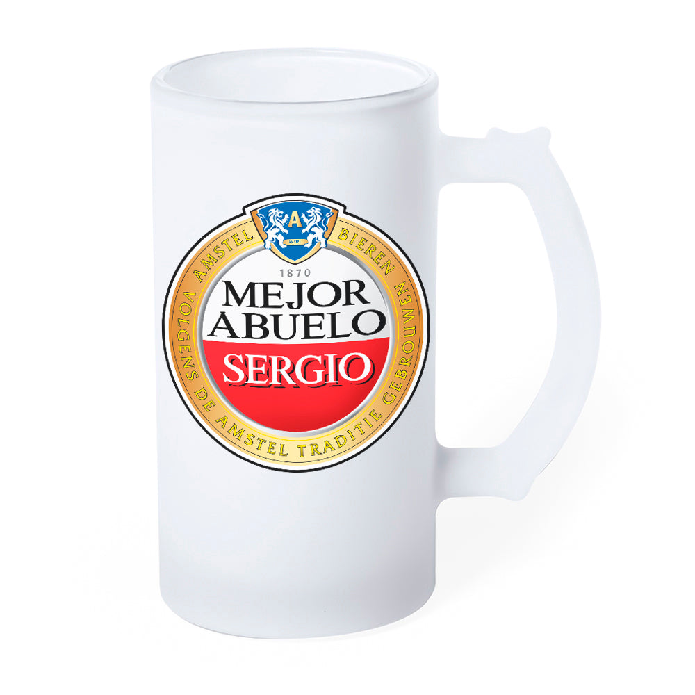 Jarra de Cerveza Personalizada para el Día del Padre