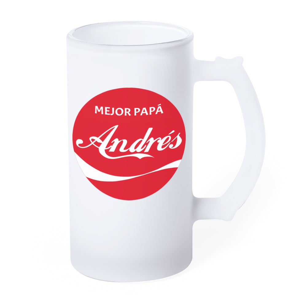 Jarra de Cerveza Personalizada para el Día del Padre