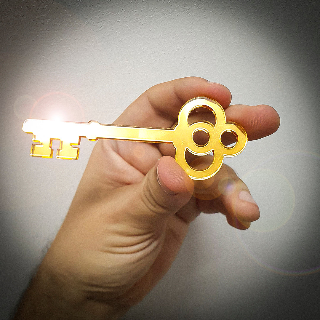 Colgador para Puerta con Llave Mágica de Navidad