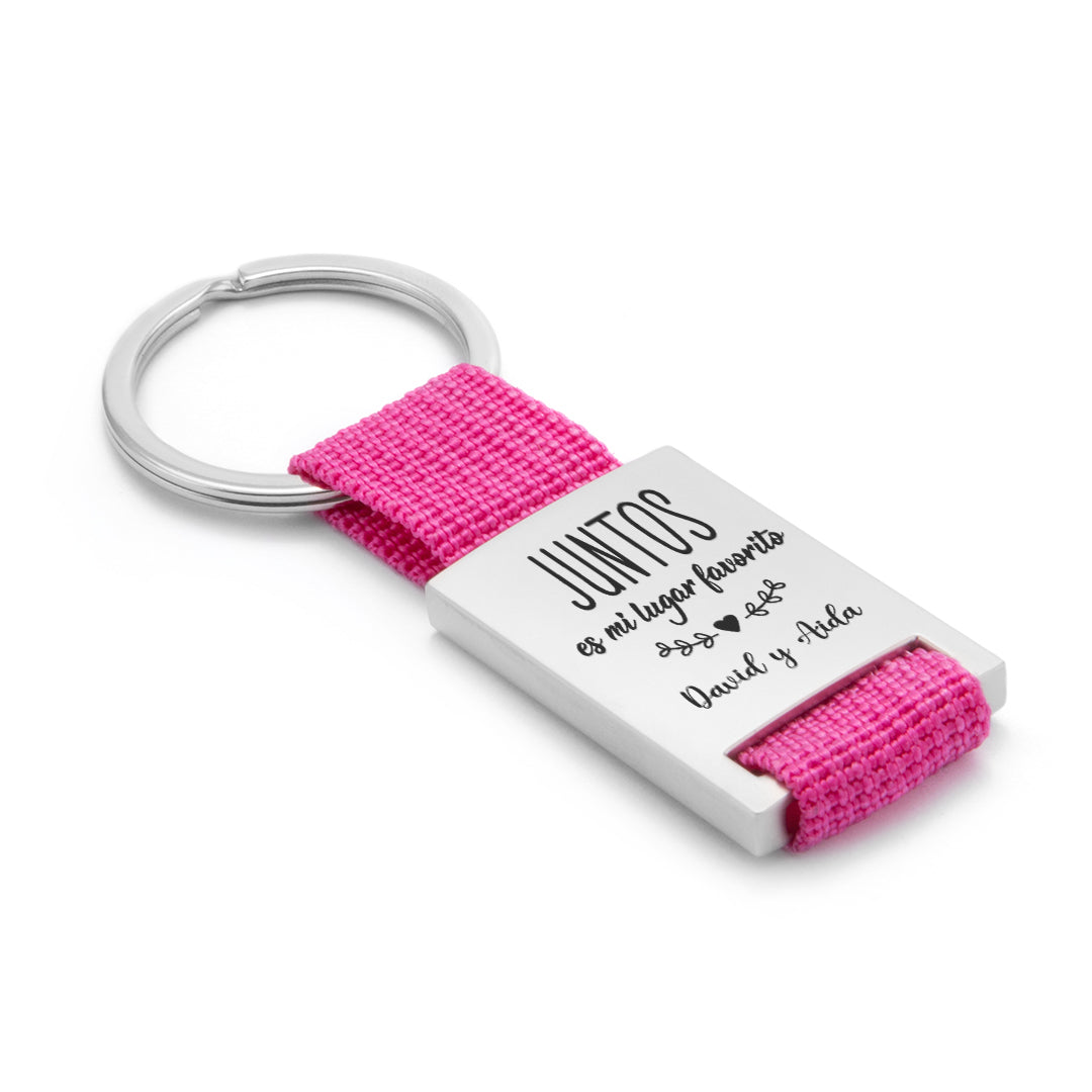 Llavero Personalizado para San Valentín