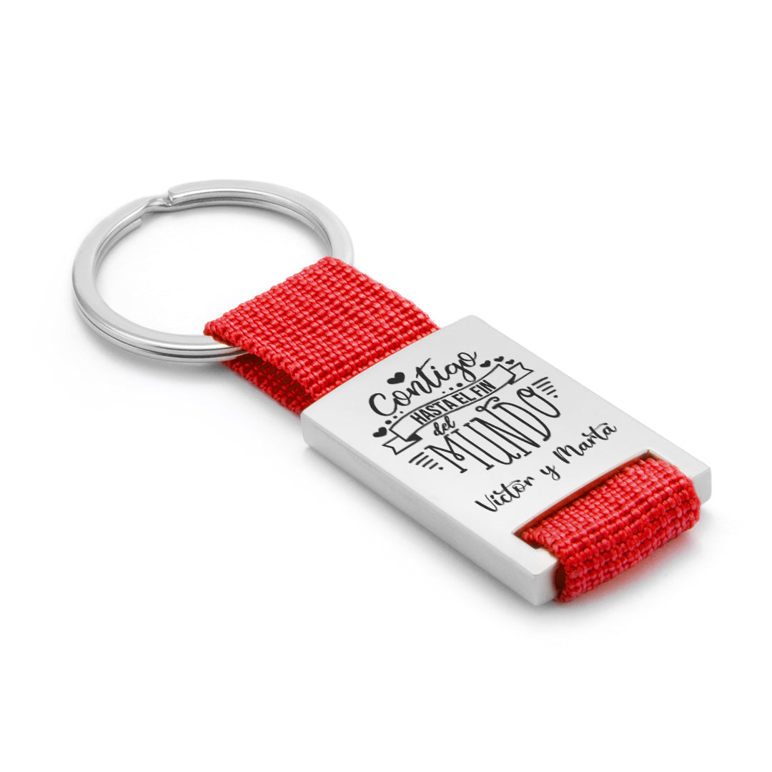 Llavero Personalizado para San Valentín