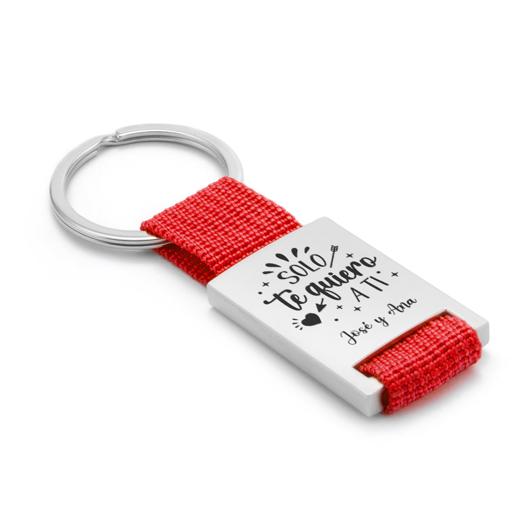 Llavero Personalizado para San Valentín