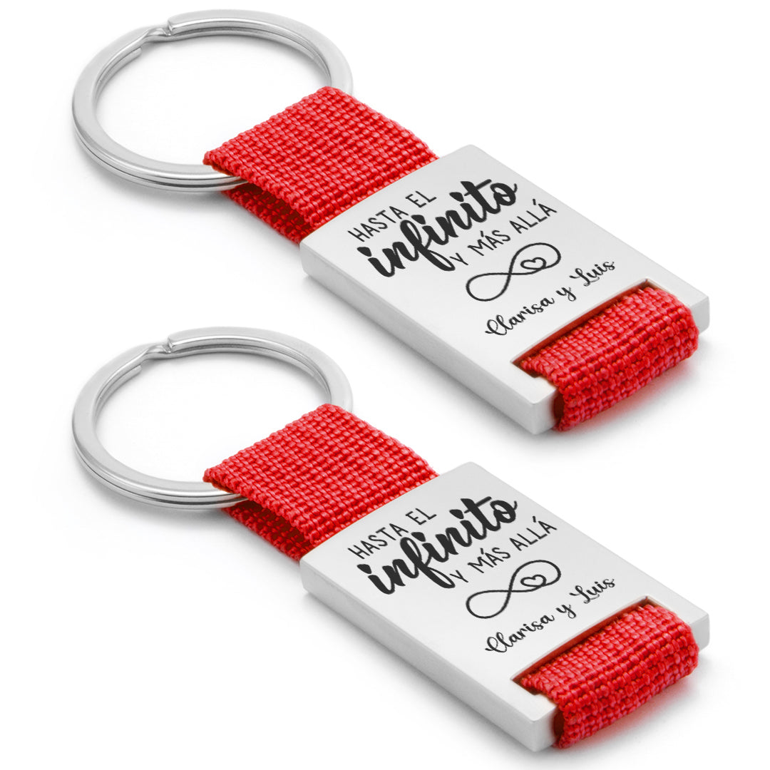 Llavero Personalizado para San Valentín