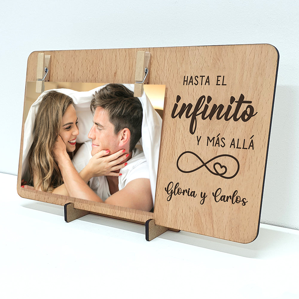 Marco de Foto Pinzas San Valentín