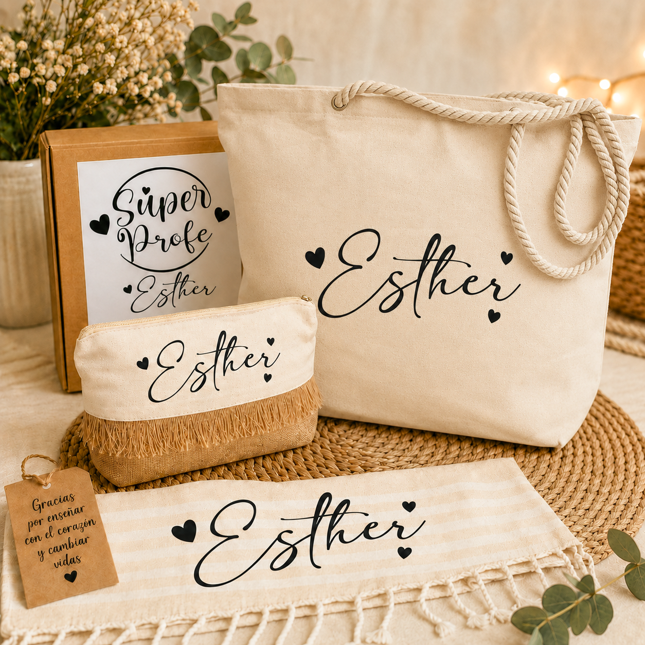 Pack de Verano Personalizado para Profesora
