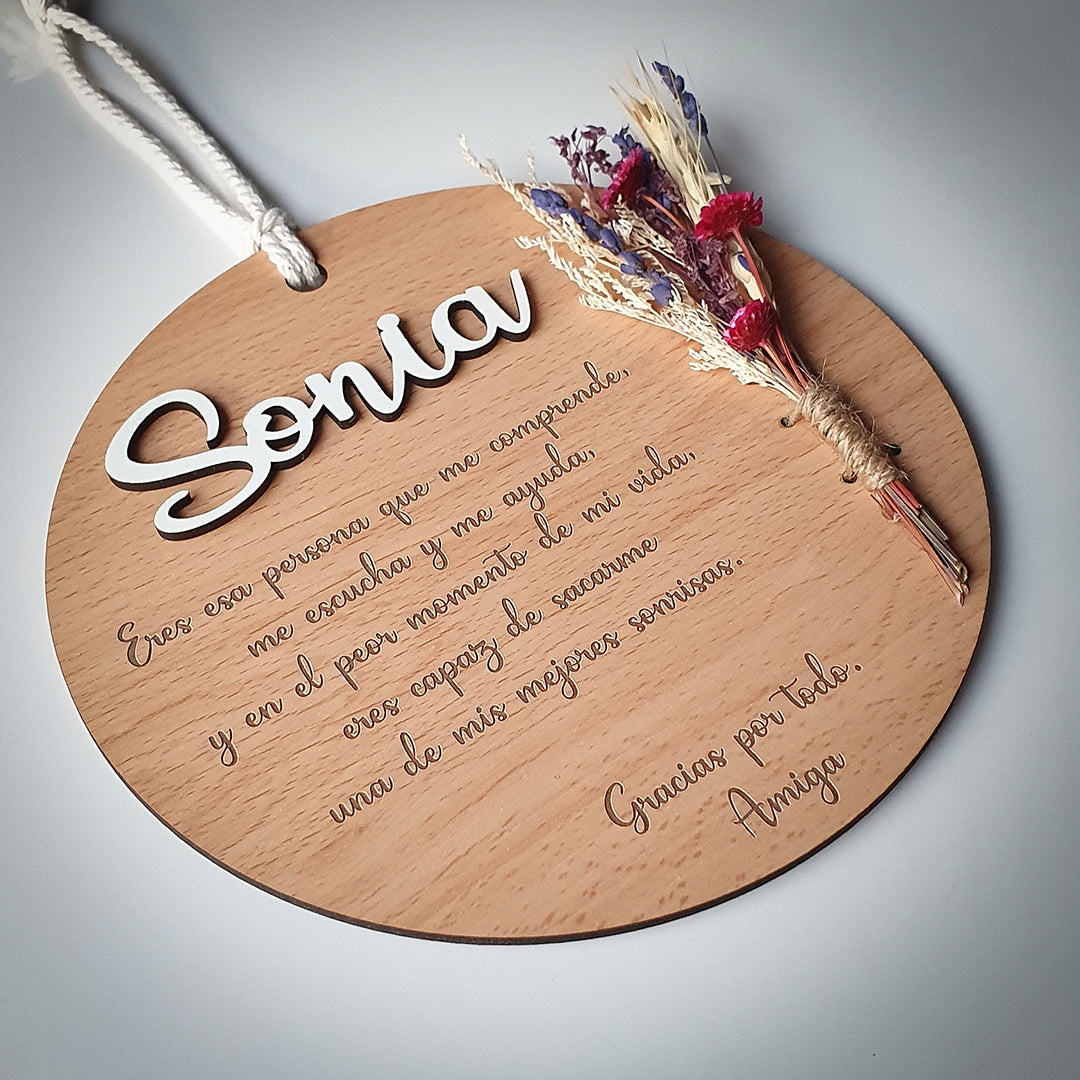 Placa de madera