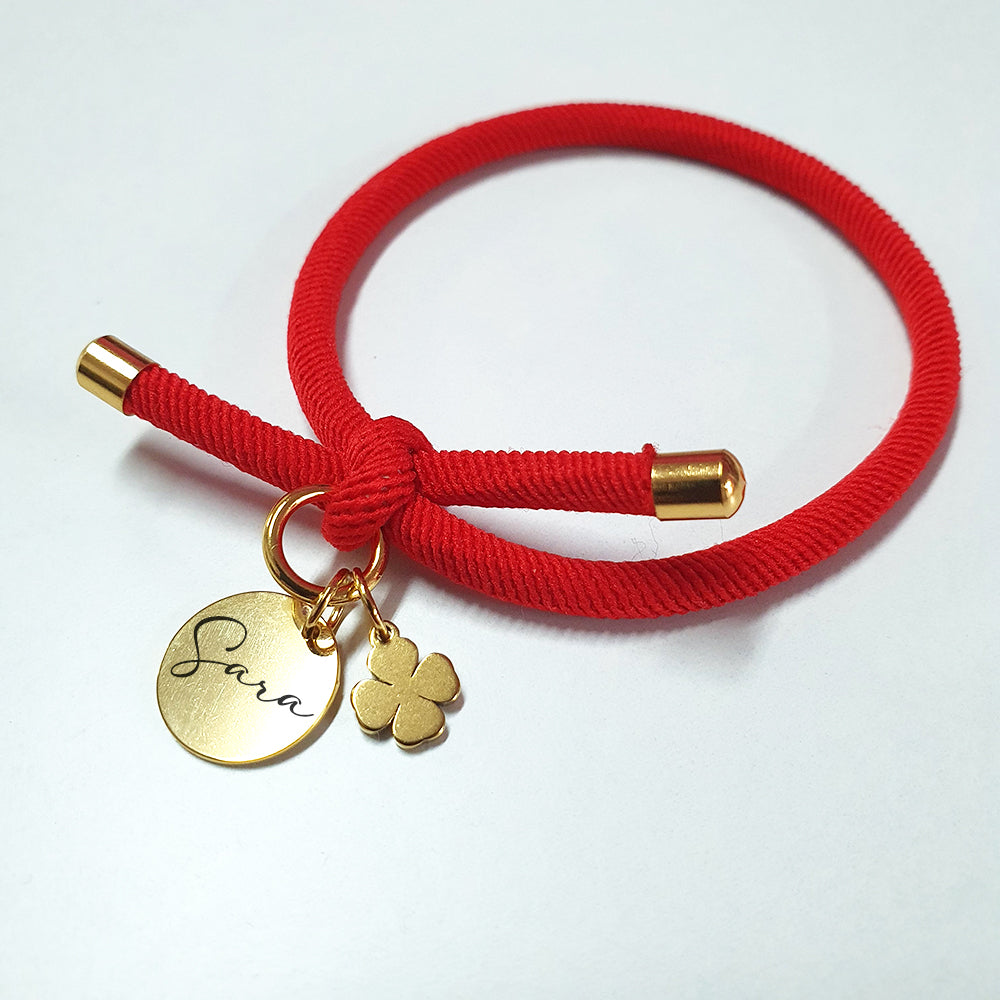 Pulseras de Goma Elásticas Acero Dorado
