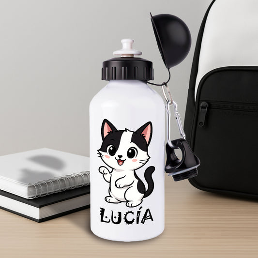 Botella agua niño personalizada con nombre