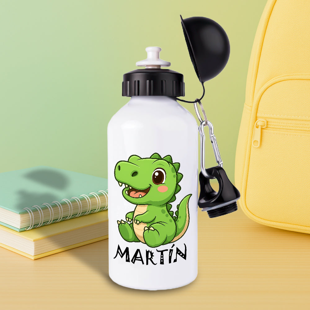 Botella agua niño personalizada con nombre