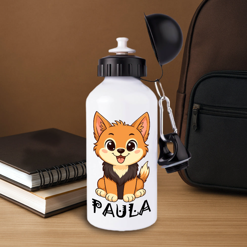 Botella agua niño personalizada con nombre