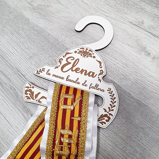 Percha Banda Fallera Personalizable