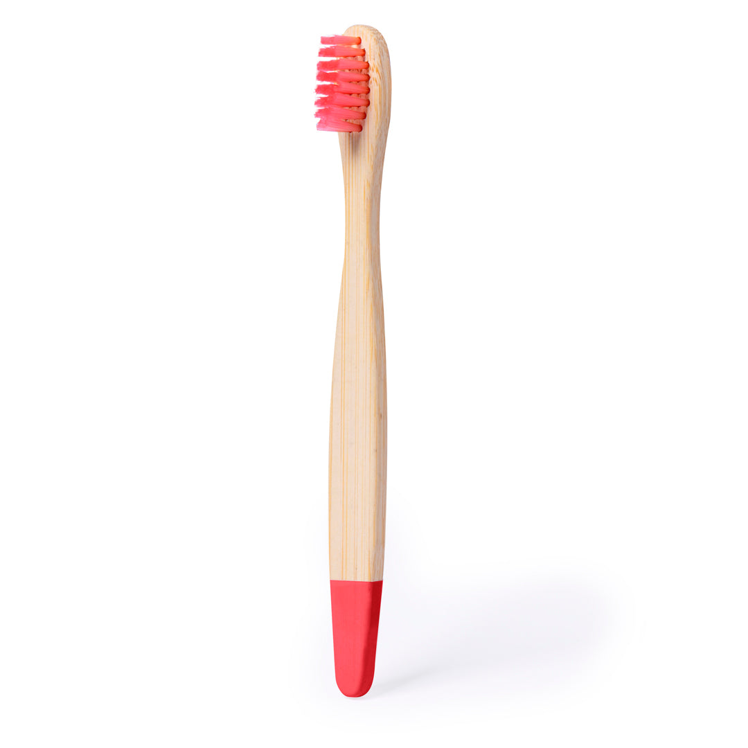 Set Dental Rojo Infantil Personalizado con Nombre
