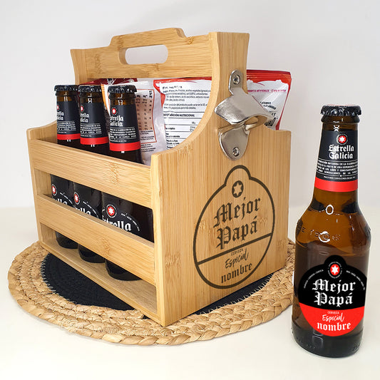 Cesta de Cerveza Personalizada