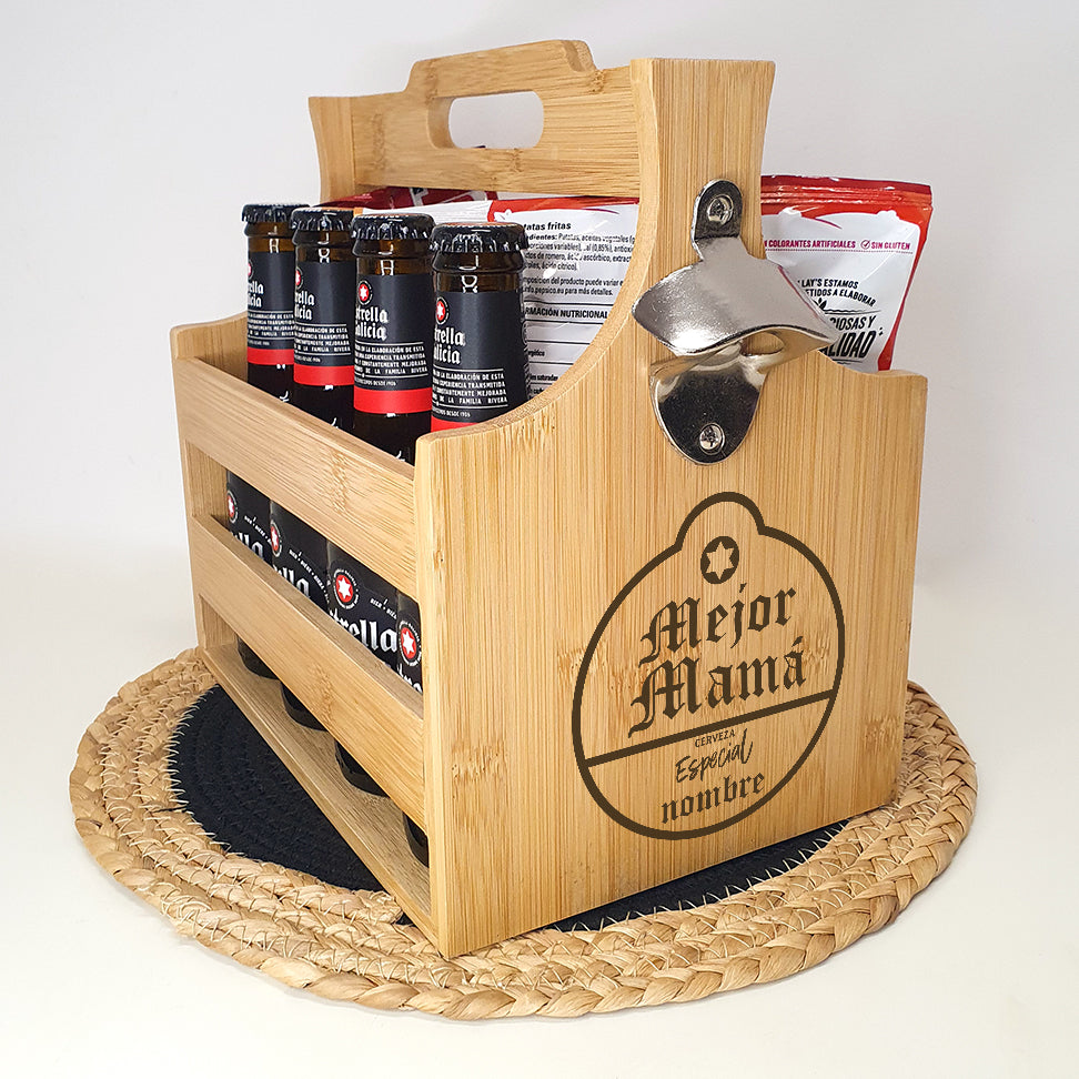 Cesta de Cerveza Personalizada