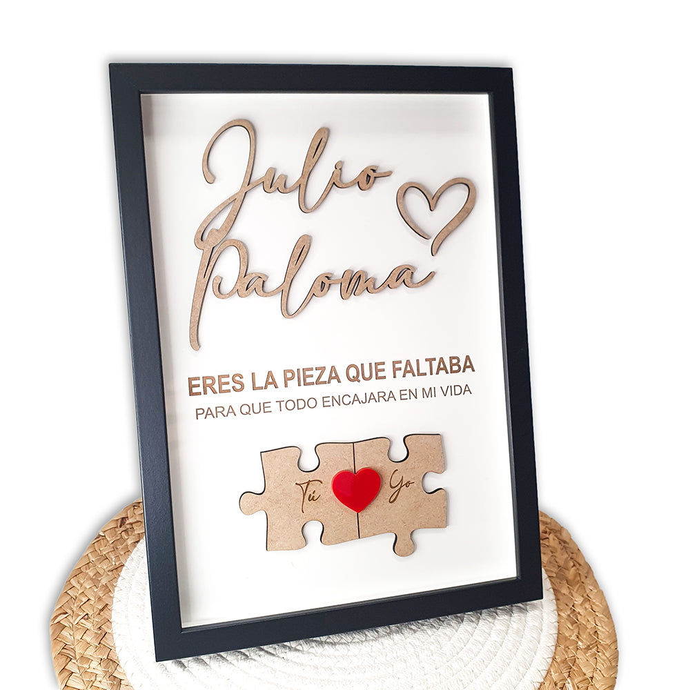 Cuadro Puzzle de Madera