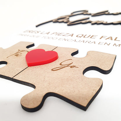 Cuadro Puzzle de Madera