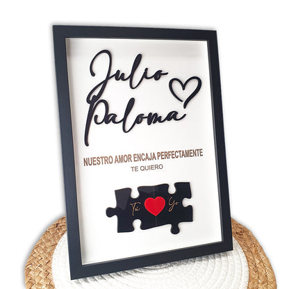 Cuadro Puzzle de Madera