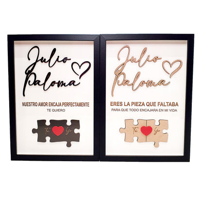 Cuadro Puzzle de Madera