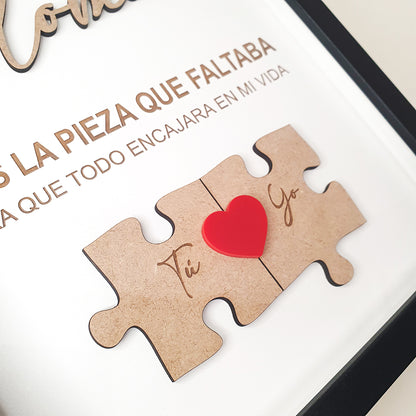 Cuadro Puzzle de Madera