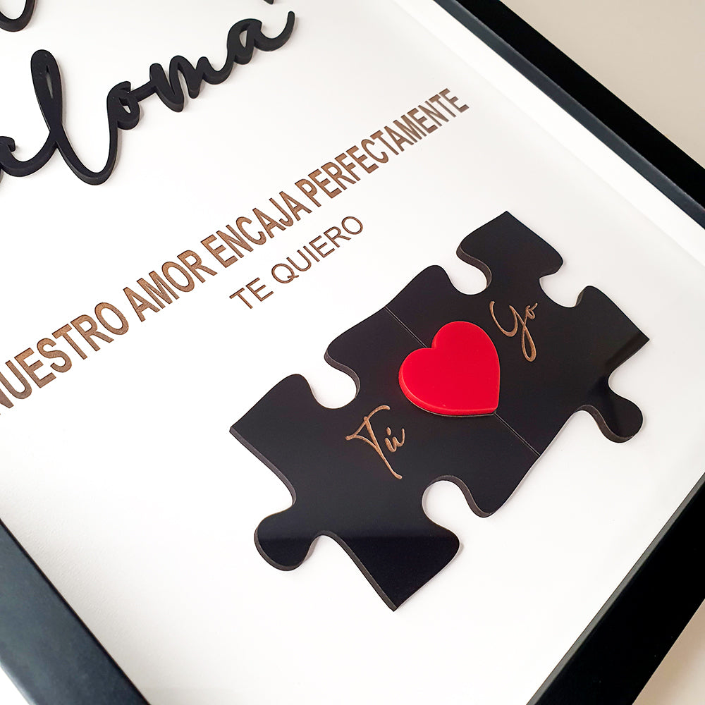 Cuadro Puzzle de Madera