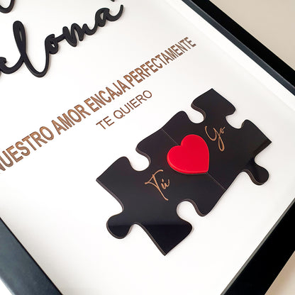 Cuadro Puzzle de Madera