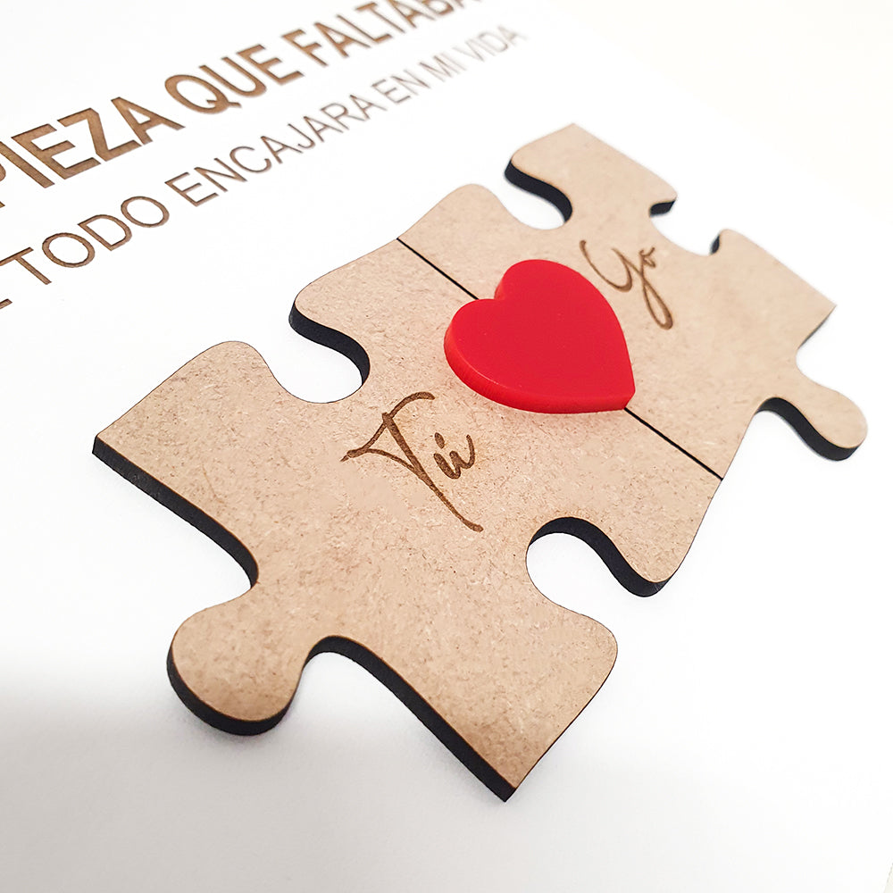 Cuadro Puzzle de Madera