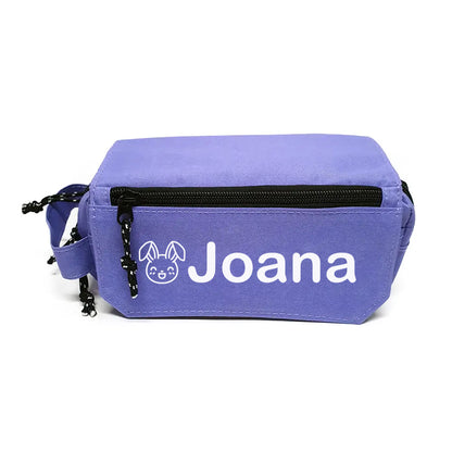 Estuche Escolar Lila Triple