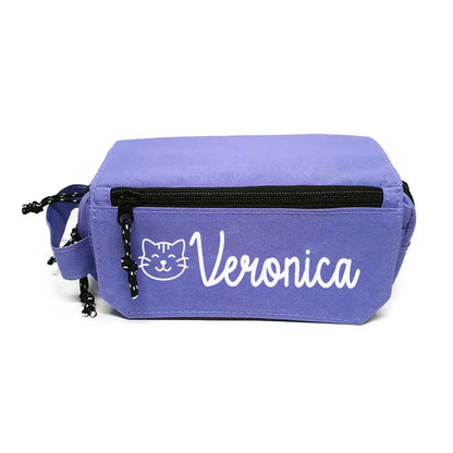 Estuche Escolar Lila Triple