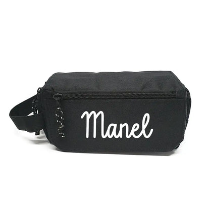 Estuche Escolar Negro Triple