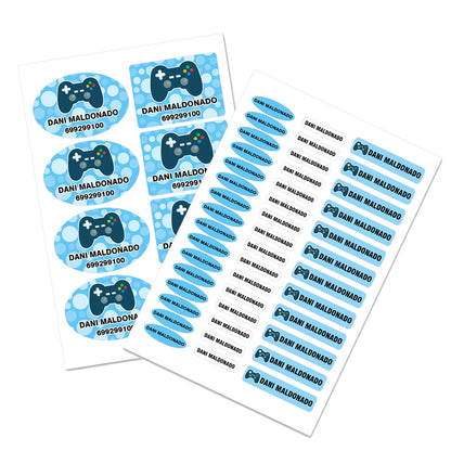 Etiquetas y Pegatinas Escolares Personalizadas