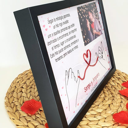 Marco Hilo Rojo del Destino Personalizado