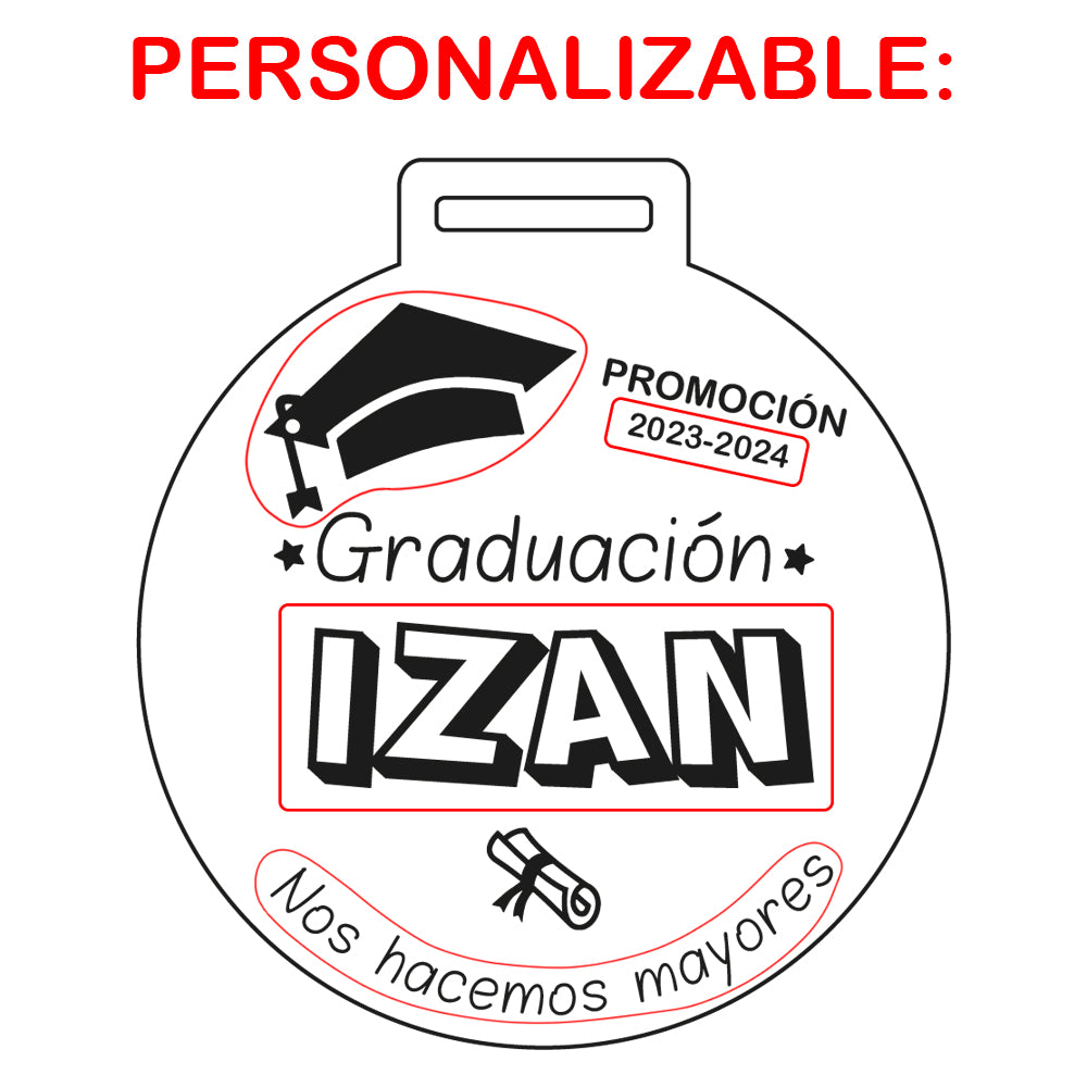 Medallas de Graduación Personalizadas