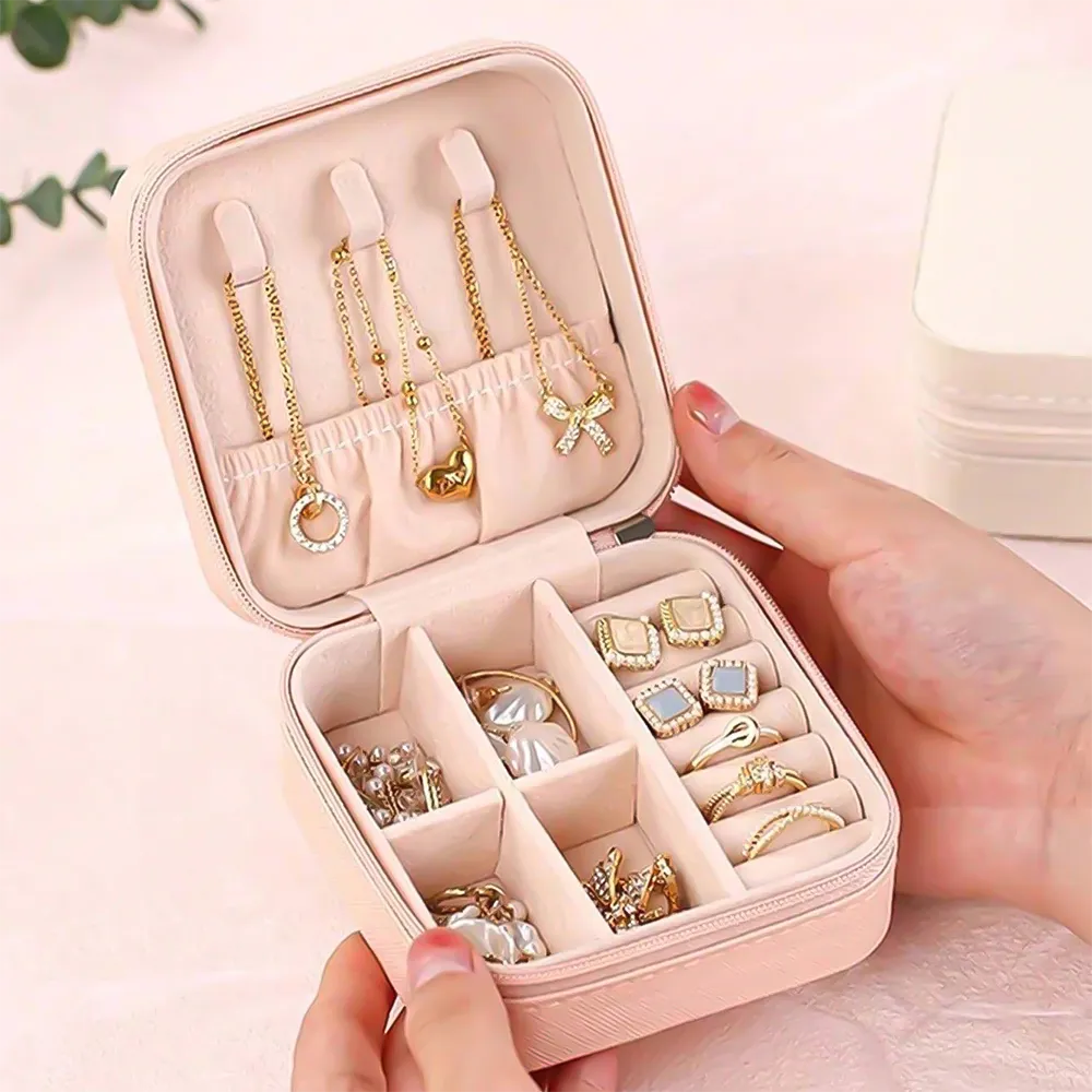 Joyero Personalizado para Profesora | Estuche Elegante de Viaje para Joyas
