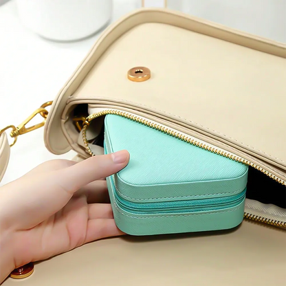 Joyero Personalizado para Profesora | Estuche Elegante de Viaje para Joyas
