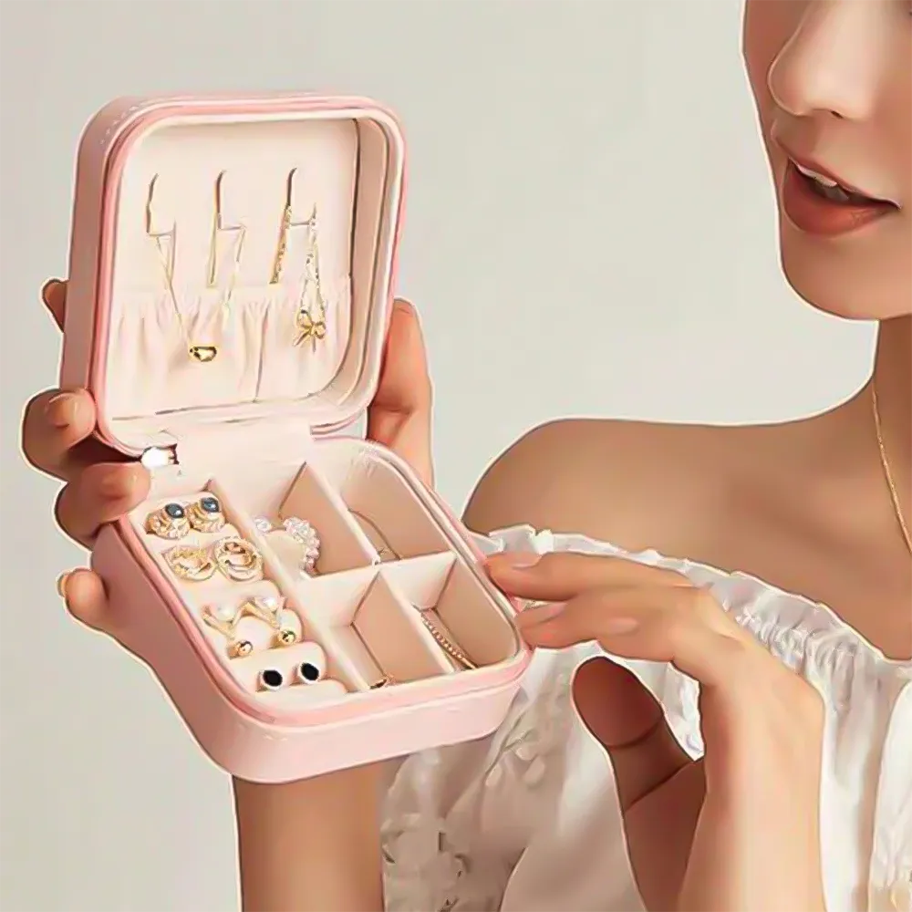 Joyero Personalizado para Profesora | Estuche Elegante de Viaje para Joyas