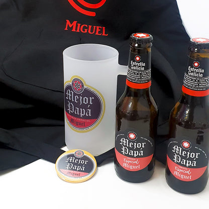 Pack Cerveza con Jarra y Delantal MasterChef