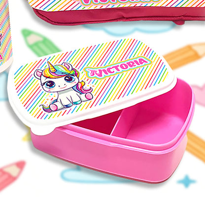 Pack Escolar Personalizado Rosa