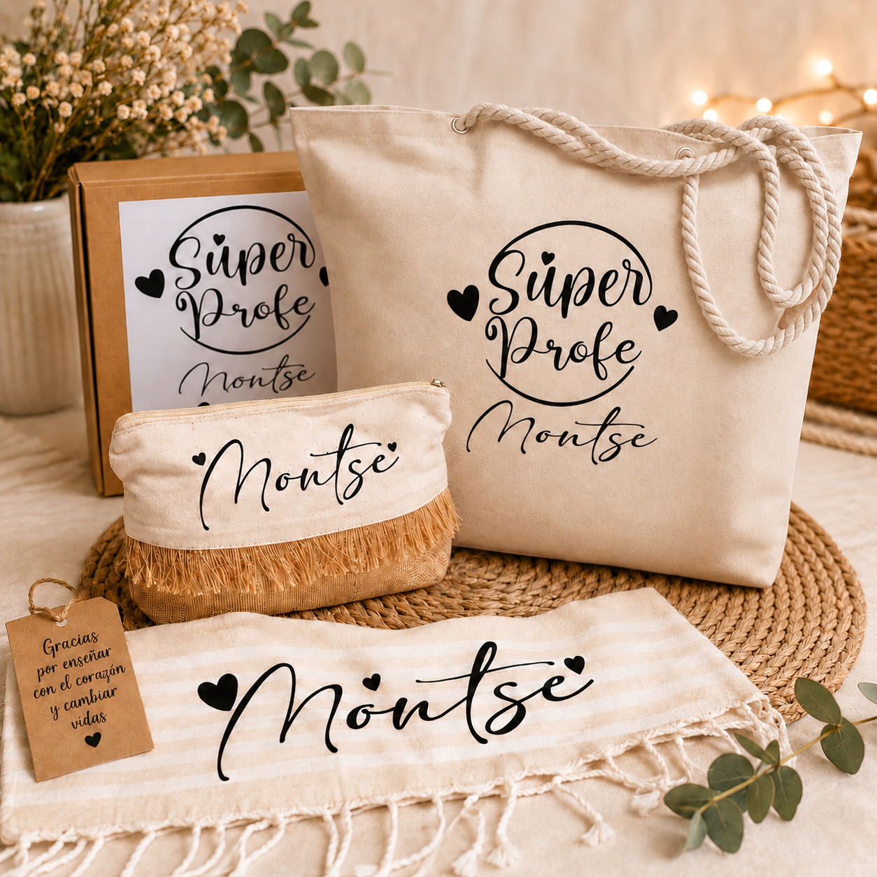 Pack de Verano Personalizado para Profesora