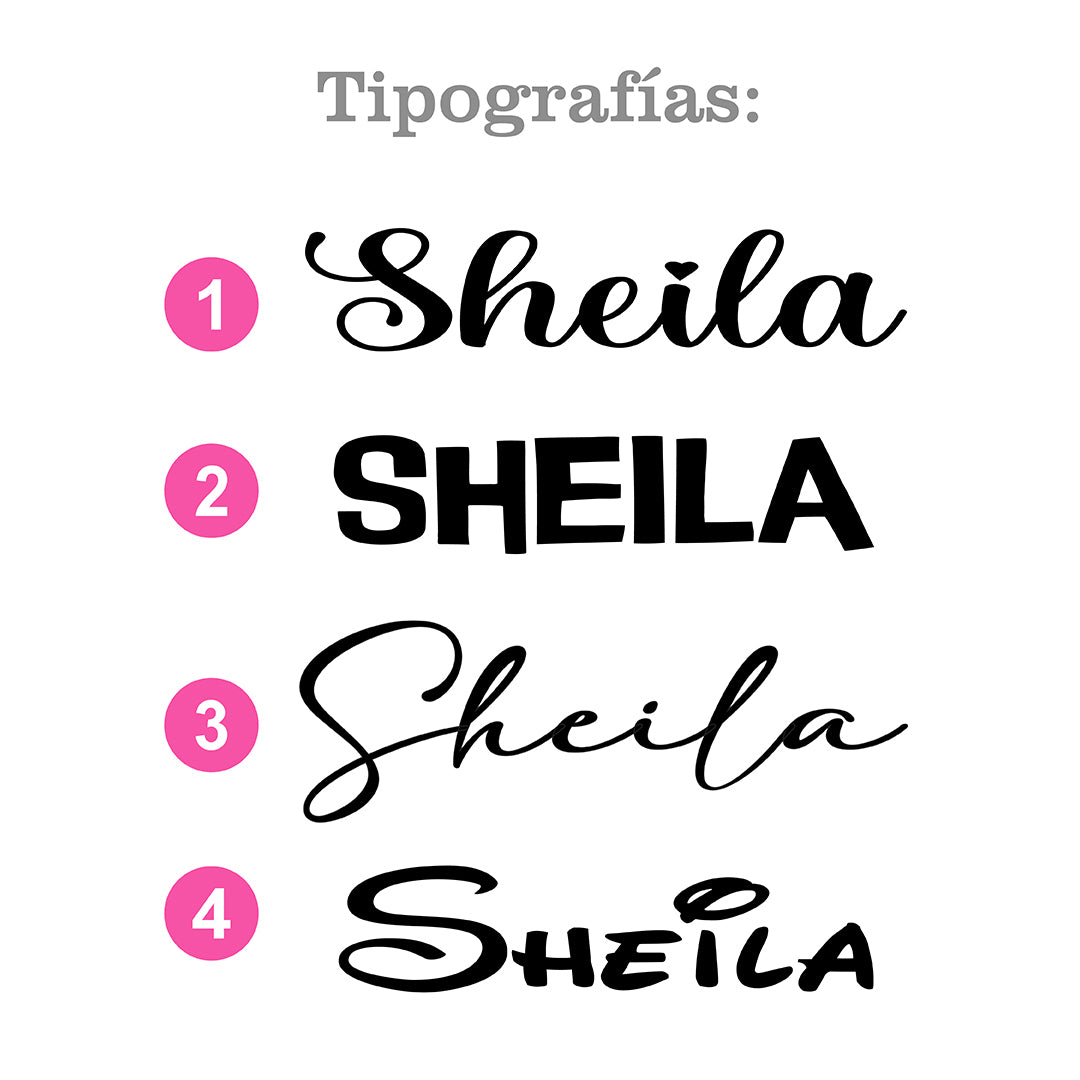 Vaso personalizado con nombre y pajita