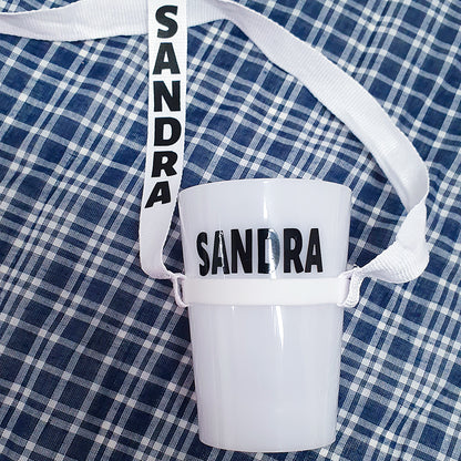 Vaso personalizado con luces LED multicolor